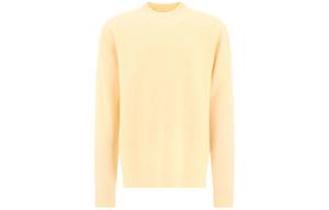 JIL SANDER Вязаный свитер SS24 мужской желтый