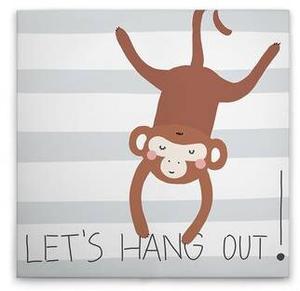 Картина на холсте A.S. Création Hang Out 2 цвет weissbraungrau