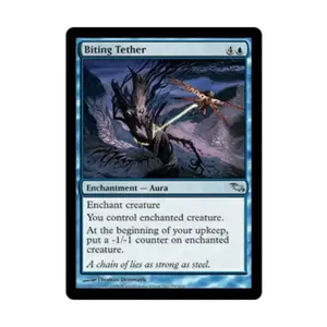 CCG Кусающая привязь (U) (фольга), MTG - Shadowmoor