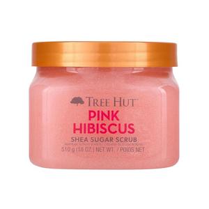 Скраб для тела с розовым гибискусом и сахаром ши Tree Hut, 510 гр