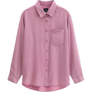 Женская футболка GAP, светло-розовый фиолетовый