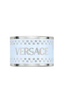 Кольцо 90s Logo VERSACE, серебяный