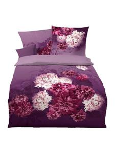 Постельное белье JACK 2 tlg Feinbiber 135x200cm Flamenco, фиолетовый