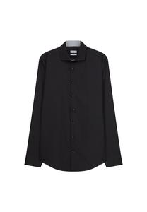 Деловая рубашка слим Seidensticker, цвет Schwarz (0039)