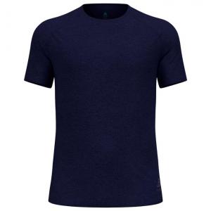 Футболка для трейлраннинга Essential 365, футболка с круглым вырезом и коротким рукавом, цвет Eclipse Melange - S Odlo