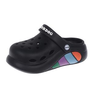 Детские тапочки, устойчивые к истиранию, дышащие, нескользящие BOBDOG, синий