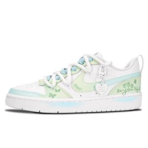 Детские скейтерские кроссовки Court Borough для младших школьников Nike, зеленый