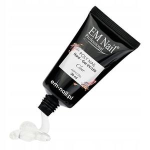 Акриловый гель, Прозрачный твердый гель Poly Nail EM Nail