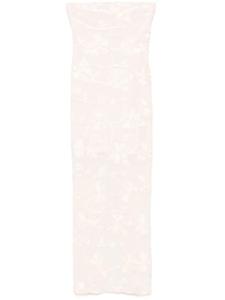 ROTATE BIRGER CHRISTENSEN платье макси с цветочным принтом, розовый