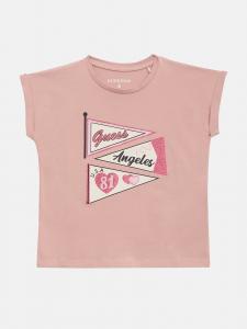 Футболка Chris Banner (7-14) Guess Factory, розовый