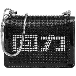 WARRIOR Женская черная наплечная сумка из TPU