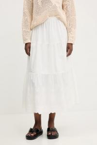 Хлопковая юбка TOLSTOI Desigual, белый