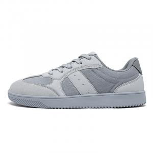 HOBIBEAR Амортизирующие износостойкие низкие кеды унисекс светло-серые, цвет Light Gray