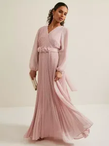 Платье Phase Eight Petite Alecia Pleated Maxi, цвет antique/rose