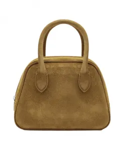 Классическая кожаная сумка через плечо Dunst, коричневый