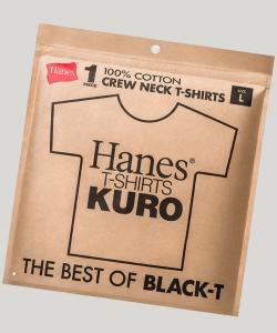 Футболка с круглым вырезом Hanes/(M)KURO