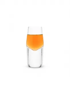 Хрустальные рюмки для шотов, набор из 2 штук, объем 0,1 л Viski, прозрачный