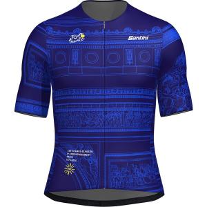 Футболка Santini Tdf Arrivee Arc De Triomphe Santini, Marine Blue