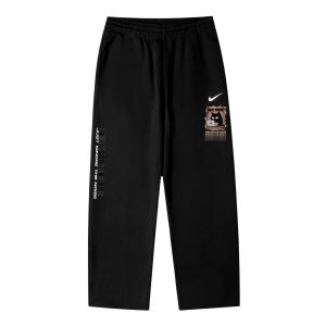 Nike Клубные вязаные спортивные штаны Unisex Black