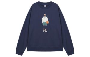 Толстовка мужская темно-синяя New Balance, синий