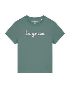 Рубашка Watapparel Be green, зеленый