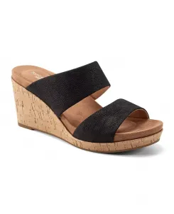 Женские сандалии-слипоны Briah II на платформе Rockport, черный