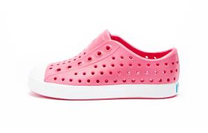 Сандалии Jefferson Kids Детские розовые/белые Native Shoes