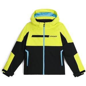 Детская утепленная куртка Challenger Spyder, Black/Lime