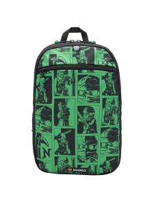 Маленький рюкзак LEGO с удлиненным ремешком, зеленый