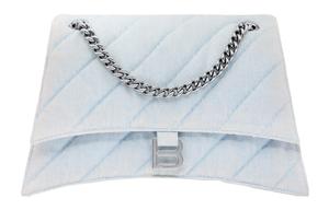 Crush Квилтед Средняя Плечевая Сумка Balenciaga