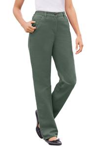 Женские джинсы Within Tall Perfect из хлопка с эластичной задней частью Woman Within, Pretty violet