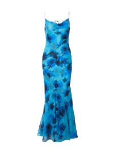 Макси платье TOPSHOP, Navy/Azure/Gentian