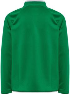 Hummel Детская тренировочная куртка "Core 2.0 Half Zip" зеленого цвета