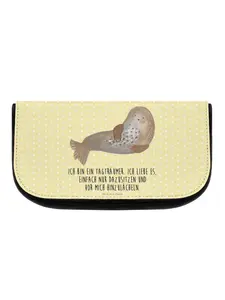 Косметичка Mr & Mrs Panda Robbe Lachen, пастельно-желтый