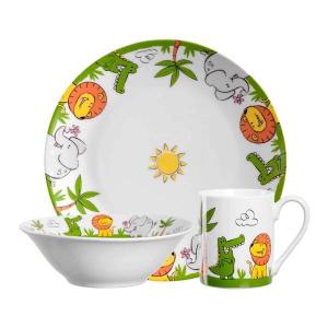 Набор детской посуды Leonardo-Set Jungen Bambini, 10x22x22 см, красочный