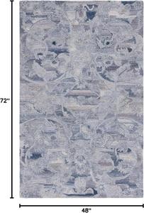 Ковер SAFAVIEH, 122 x 183 см, Anatolia Collection, Violet & Purple, Handmade, идеален для гостиной, спальни, столовой