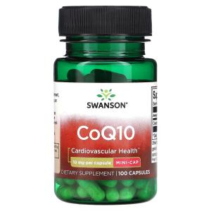 Добавка Swanson CoQ10 10 мг, 100 капсул