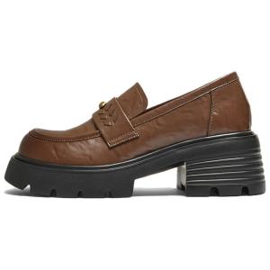 BASTO Лоферы женские, черные, коричневые