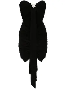 Платье мини Bezel Christopher Esber, черный