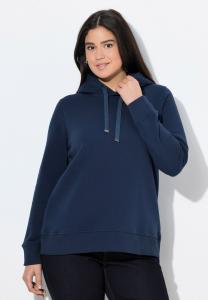 Худи Ulla Popken Hoodie, Marine/Dark Blue