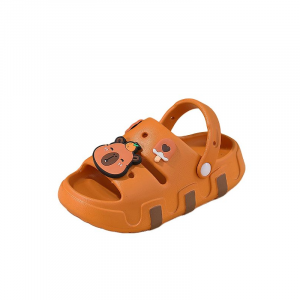 Детские сабо Rebound, устойчивые к истиранию, дышащие, нескользящие NEZHACHAOHAI, коричневый