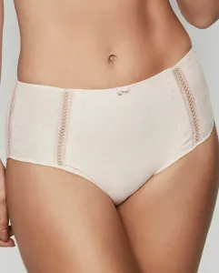 Классические трусики с высокой талией и внутренним тюлем-утяжкой Selmark, цвет Maquillaje