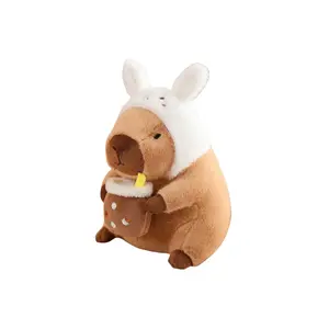 Трансформирующаяся капибара дверная кукла плюшевая игрушка 30см/40см/50см высота Gollum