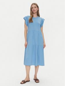 Платье свободного кроя на каждый день Summer 14087542 Vila, зеленый