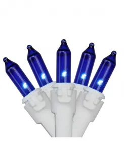Мини-Светильник на 100 штук с проводом, 20,25 фута Northlight, blue