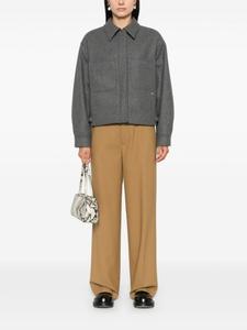 Закрытые прямые брюки Closed, коричневый