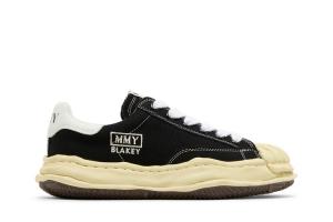 Кроссовки Maison Mihara Yasuhiro Blakey OG Sole Vintage Canvas Low 'Black', черный