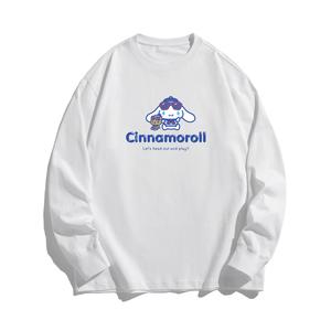 Футболка Unisex CINNAMOROLL Yugui Dog Sanrio, белый