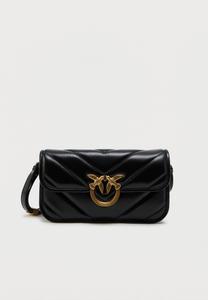 Сумка кросс-боди Pinko LOVE BOX BAGUETTE BIG, Nero/Antique Gold-Coloured/Black