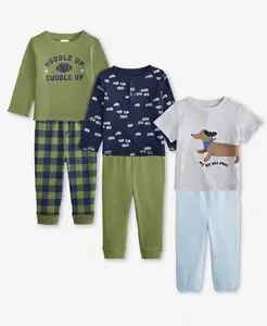 Футболки с принтами и спортивные брюки для мальчиков First Impressions, синий